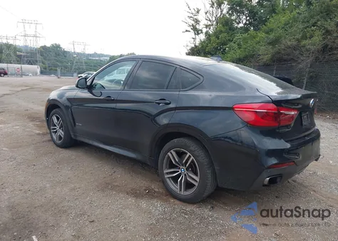 2016 BMW X6 xDrive50I из США, поврежденный, VIN 5UXKU6C55G0R34087